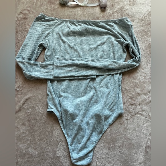 Gray Body suit🩶 - Picture 1 of 2